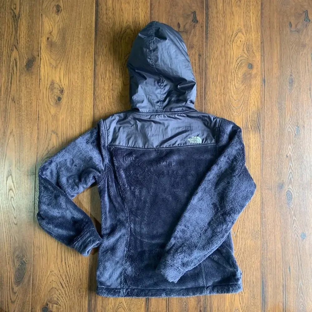 The North Face Oso Purple Hooded Zip Up Small - Picture 2 of 5